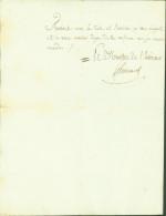 LAS Lettre Autographe Signature Pierre Bénézech  Homme Politique Ministre Intérieur Préfet Du Cap 1795 Paris - Andere & Zonder Classificatie
