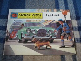 Catalogue CORGI TOYS 1963/64 - Voitures Miniatures - TBE - Cataloghi