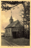 BELGIQUE - Nassogne - Chapelle Saint-Monon - Chapelle - Façade Arrière - Carte Postale Ancienne - Nassogne