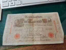 BILLET / REICHSBANTNOTE 1000 / 1910 - 1000 Mark