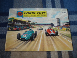 Catalogue CORGI TOYS Septembre 1961 - Voitures Miniatures - édition Suisse - Kataloge & Prospekte