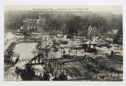 CPA Belgique. Bruxelles - Incendie Des 14-15 Août 1910 - Fêtes, événements