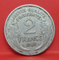 2 Francs Morlon Alu 1948 - TB - Pièce Monnaie France - Article N°784 - 2 Francs