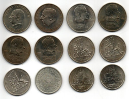 DDR - 12 Gedenkmünzen - 5 Mark 10 Mark 20 Mark  - Siehe Bilder - Colecciones