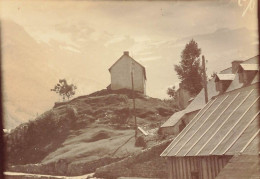 Gavarnie * 1909 * Le Cirque Vu De L'Hôtel Du Marboré * Photo Ancienne 9x6.4cm - Gavarnie