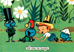 Les Aventures De Joe ORTF Jean Image Joe Chez Les Fourmis RTF Une Partie De Cache-Cache N°1 Fourmi Ant Formica TB.Etat - TV-Serien