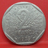 2 Francs Semeuse 1979 - TTB - Pièce Monnaie France - Article N°796 - 2 Francs