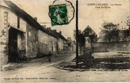 CPA Boissy L'Aillerie Les Fermes, Place De L'Eglise FRANCE (1308953) - Boissy-l'Aillerie