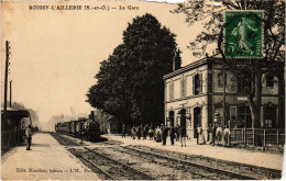 CPA Boissy L'Aillerie La Gare FRANCE (1308955) - Boissy-l'Aillerie