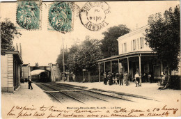 CPA Boissy L'Aillerie La Gare FRANCE (1308957) - Boissy-l'Aillerie