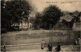 CPA Deuil Jardin De La Ville FRANCE (1309015) - Deuil La Barre