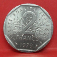 2 Francs Semeuse 1979 - SUP - Pièce Monnaie France - Article N°798 - 2 Francs