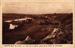 CPA Haute-Isle Vue Sur La Seine FRANCE (1309132) - Haute-Isle