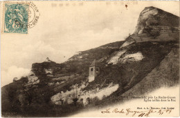 CPA Haute-Isle Eglise Taillee Dans Le Roc FRANCE (1309136) - Haute-Isle