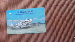 Phonecard Airplane  Low Issue Used Rare - Aviones
