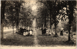 CPA Avernes Une Contre Allee A Gadancourt FRANCE (1309338) - Avernes