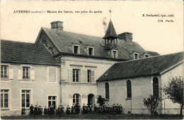 CPA Avernes Maison Des Soeurs, Vue Prise Du Jardin FRANCE (1309346) - Avernes