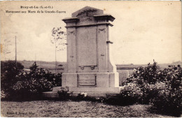 CPA Bray Et Lu Monument Aux Morts De La Grande Guerre FRANCE (1309359) - Bray-et-Lû