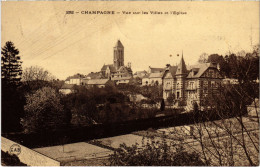 CPA Champagne Vue Sur Les Villas Et L'Eglise FRANCE (1309638) - Champagne Sur Oise