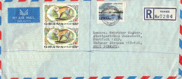 GHANA - AIRMAIL 1973 > STUTTGART/DE / *363 - Ghana (1957-...)