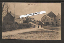 WELLIN-TRIBOIS-EDIT.BANNEUX-IMPRIMEUR-CARTE ANIMEE-ENVOYEE-16.8.1909-VOYEZ LES 2 SCANS-TRES RARE - Wellin