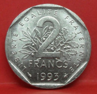 2 Francs Jean Moulin 1993 - TTB - Pièce Monnaie France - Article N°817 - Herdenking
