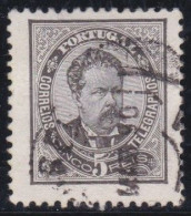 Portugal     .    Y&T    .   56-A   .   Perf.  11½       .  O      .   Cancelled   .   Hinged - Oblitérés