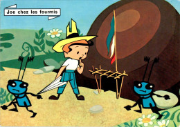 Les Aventures De Joe ORTF Jean Image Joe Chez Les Fourmis RTF L'entrée De Fourmi-Cité N°9 Fourmi Ant Formica En TB.Etat - TV-Reeks