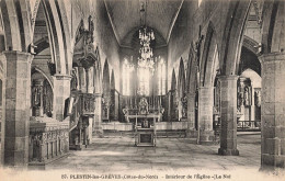 Plestin Les Grèves * Intérieur De L'église De La Commune * La Nef - Plestin-les-Greves