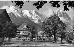ALLEMAGNE - Garmisch-Partenkirchen - Marktplatz Gg. Zugspitzgruppe - Carte Postale Ancienne - Garmisch-Partenkirchen