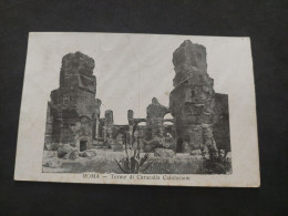 Cartolina 1926. Roma. Terme Di Caracalla.  Condizioni Buone. Viaggiata. - Panoramic Views