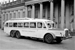 Henschel  35W Autobus En 1935  - 15x10cms PHOTO - Bus & Autocars