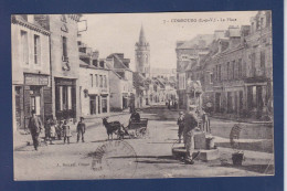 CPA Chèvre Caprin Attelage Combourg Ile Et Vilaine Voir Dos - Andere & Zonder Classificatie