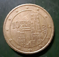 10 EUROCENT 2007 AUSTRIA - Oesterreich