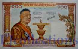 LAOS 100 KIP 1957 PICK 6a UNC - Laos