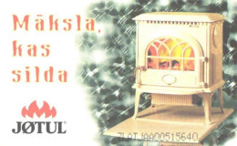 Latvia:Used Phonecard, Lattelekom, 2 Lati, Jotul, 1999 - Letland