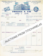 1945 LIEGE - PHILIPS & Cie - Grande Manufacture De Cigares, Cigarillos Et Tabacs - Autres & Non Classés