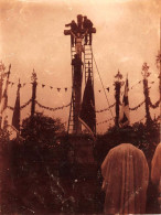 Villedieu La Blouère * érection Du Calvaire En 1932 * Photos Anciennes Format 10.8x8.2cm - Autres & Non Classés