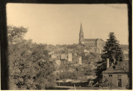 Vihiers * Un Coin Du Village * Grande Photo Ancienne 1941 Format 17.5x12.5cm - Autres & Non Classés