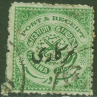 INDIA (HYDERABAD)..1917..Michel # 30...used. - Hyderabad