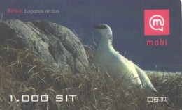 Slovenia:Used Phonecard, Mobi, 1000 SIT, Bird, Lagopus Mutus, 2005 - Slowenien