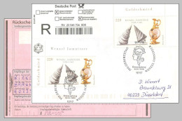 Bund Mi.2639 FDC E-Brief Mehrfachfrankatur Sst. -16-7385 - 2001-2010