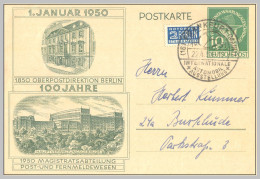 Berlin Ganzsache P22 Sst.  -16-6062 - Postkaarten - Gebruikt