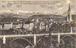 SUISSE - Berne - Vue Sur Les Hautes Alpes Depuis Le Kursaal - Carte Postale Ancienne - Berna