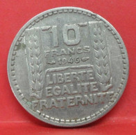 10 Francs Turin 1946 Rameaux Courts - TB - Pièce Monnaie France - Article N°876 - 10 Francs