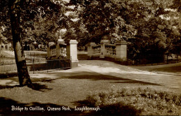 LEICS - LOUGHBOROUGH - BRIDGE TO CARILLON, QUEENS PARK RP Le238 - Other & Unclassified