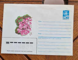 RUSSIE-URSS Fleurs, Fleur, Entier Postal  Neuf émis En 1987 (15) - Autres