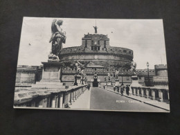 Cartolina 1950. Roma. Castel Sant'Angelo.  Condizioni Eccellenti. Viaggiata. - Castel Sant'Angelo