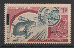 BENIN - 2008 - N°Yv. 1046 - La Fontaine 25F/10F - Neuf** / MNH / Postfrisch - Conejos