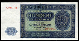 DDR - Deutsche Notenbank 1948 - 100 Mark - Mit Druckfehler "8 Statt 0" - Bankfrisch - 100 Deutsche Mark